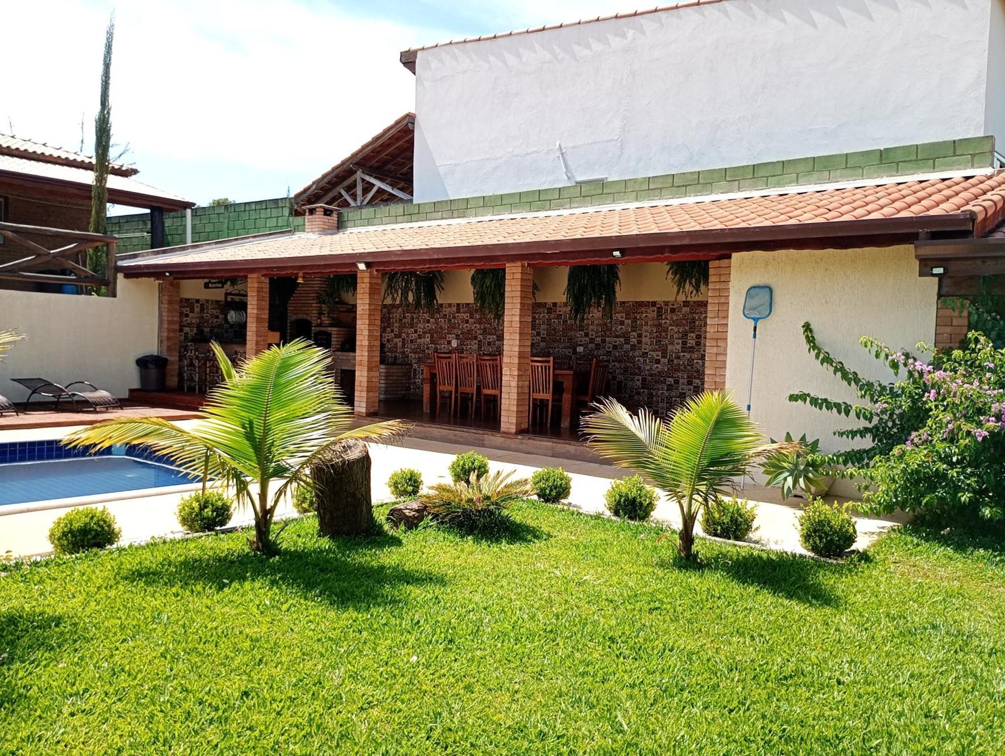 Chacara Alto Padrao Em Igarata Villa Exteriör bild